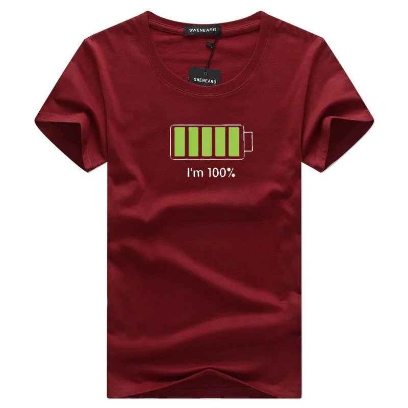 

Drums I Am 100% Funny Creative Men's Tees 2018 New Men's Summer Short Sleeve Neck Tops Tees Cotton T Shirt men t shirt