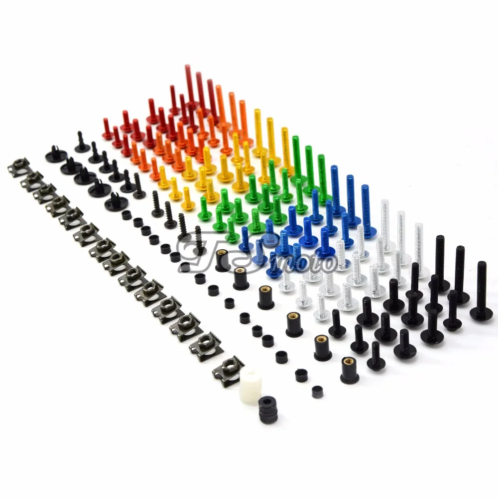 motorcycle accessories custom fairing screw bolt windscreen screw FOR honda VFR750 VFR800 VTR1000 CBF1000 VF750 CBR 954 CBR954RR