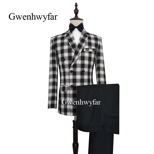 black and white formal men