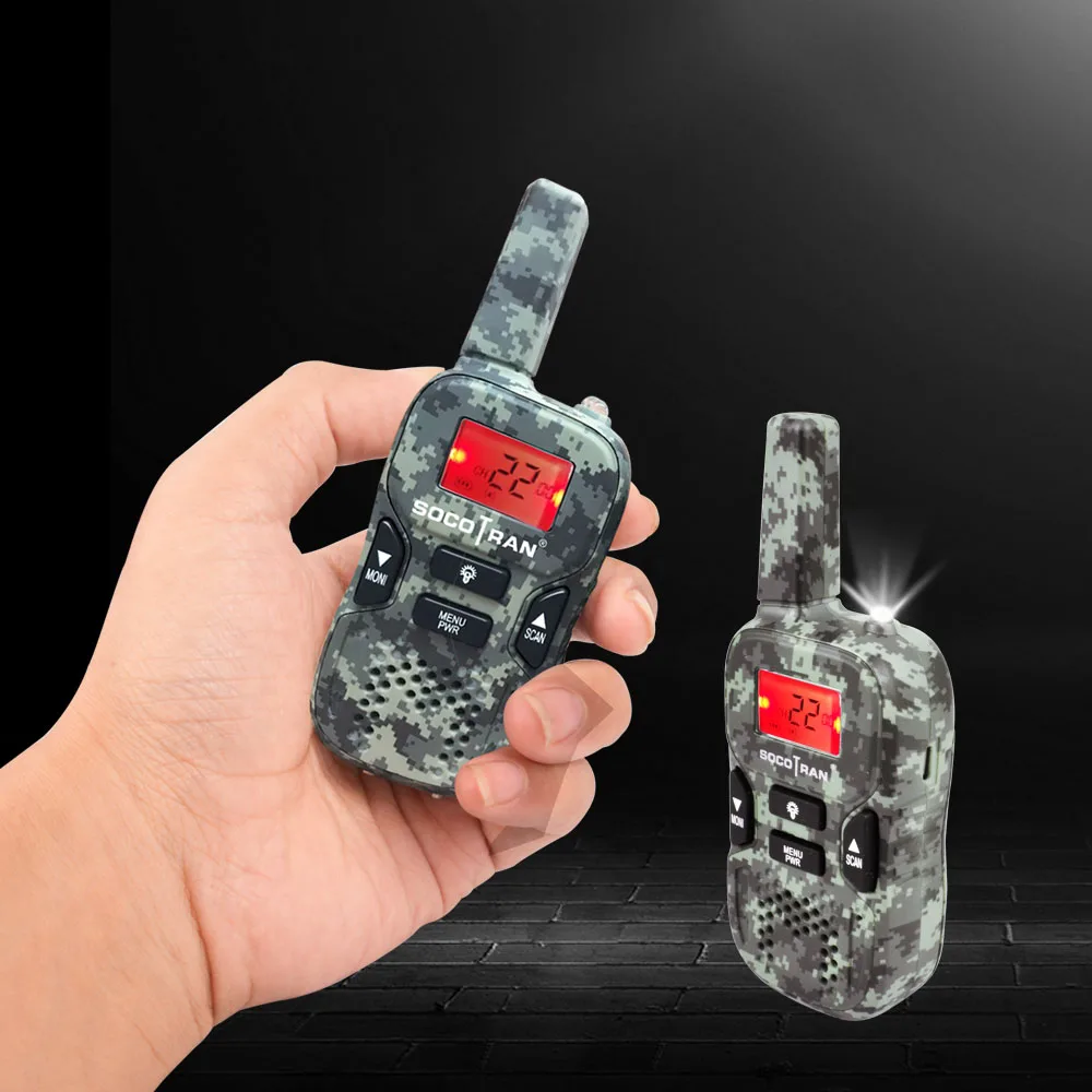 Портативная мини рация детское радио для улицы кемпинга 22 канала FRS/GMRS VOX