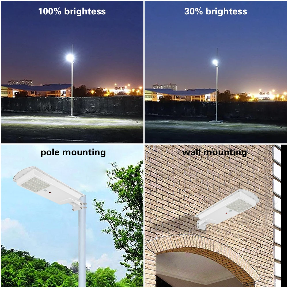 GO OCEAN Solar Lamps LED Solar Waterproof Wall Integrated LED Street Light Solar Lamp Motion Sensor Outdoor Garden Light (7)