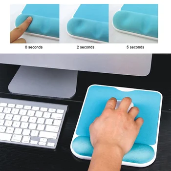 

Hot Sale Comfort Wrist Mouse Pad Wrist Rest Gaming Mousepad Game Mouse Mat for Work Gamers Computer