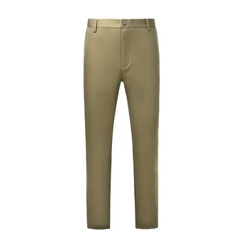 

High Quality 2019 Casual Pants Men Spring autumn Business Fashion Leisure Trousers Plus Size W 30-42 44 46 48 50 52