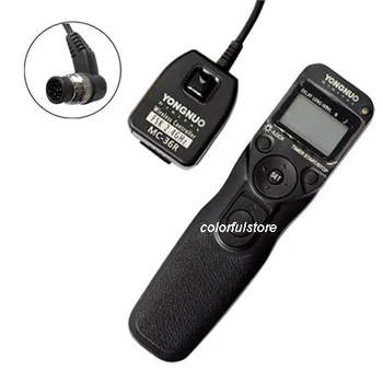 

FreeShip YongNuo Wireless Timer Remote Control Shutter Release MC-36R N1 for Nikon D700 D400 D300s D300 D200 D100 D3X D3s D3 D2X