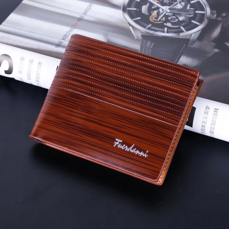 

Male Men's Short Wallet Embossed Men Wallet Multi-Card Pocket Clip Wallet Women Wallets and Purses PU Women Money Coin Purses