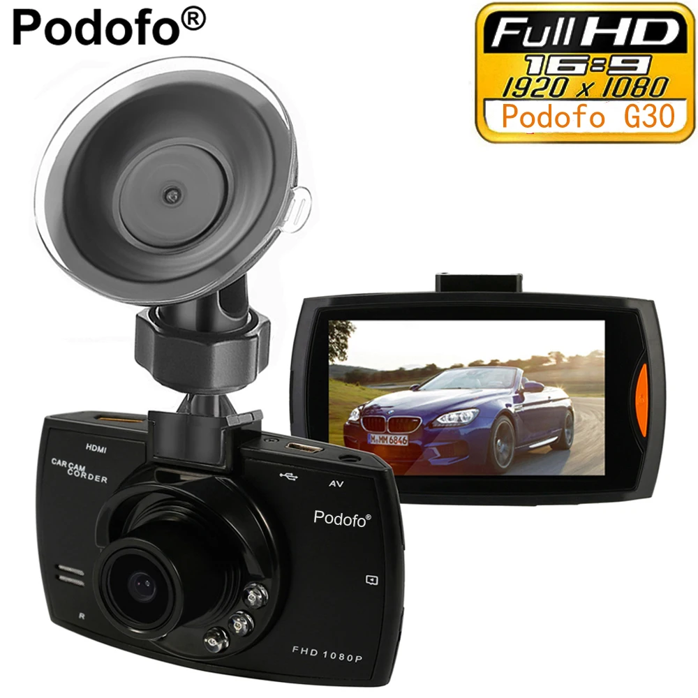 Podofo font b Car b font font b Camera b font G30 Full HD 1080P 2