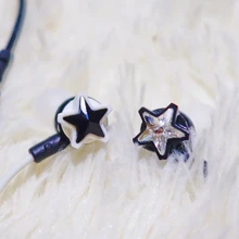 Музыка HiFi наушники для девочки для huawei iPhone с микрофоном 3,5 мм jack ручной работы от Millim