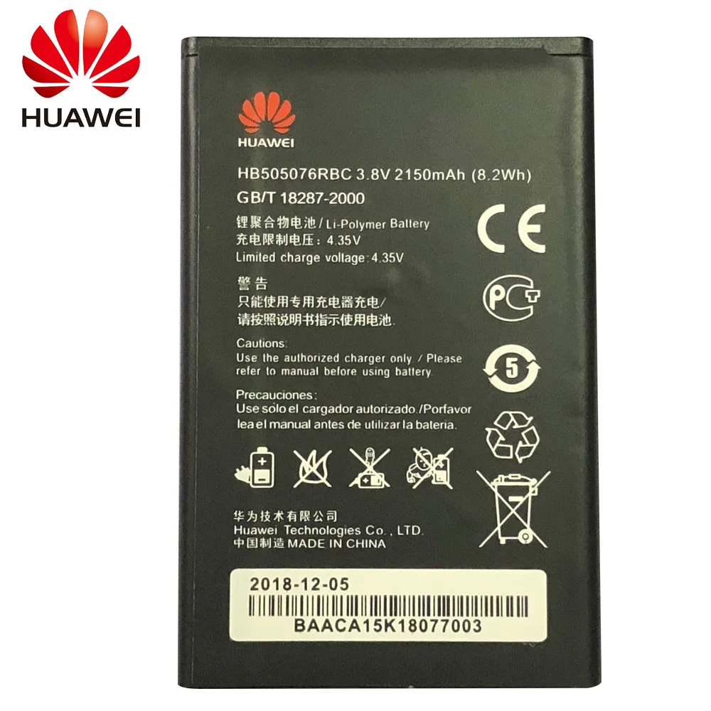 3,8 V 2150 мА/ч, HB505076RBC для huawei Y3 2 Y3 II/LUA-L02, LUA-L03, LUA-L13, LUA-L21, LUA-L23, LUA-U02, LUA-U03, LUA-U22, LUA-U23 Батарея