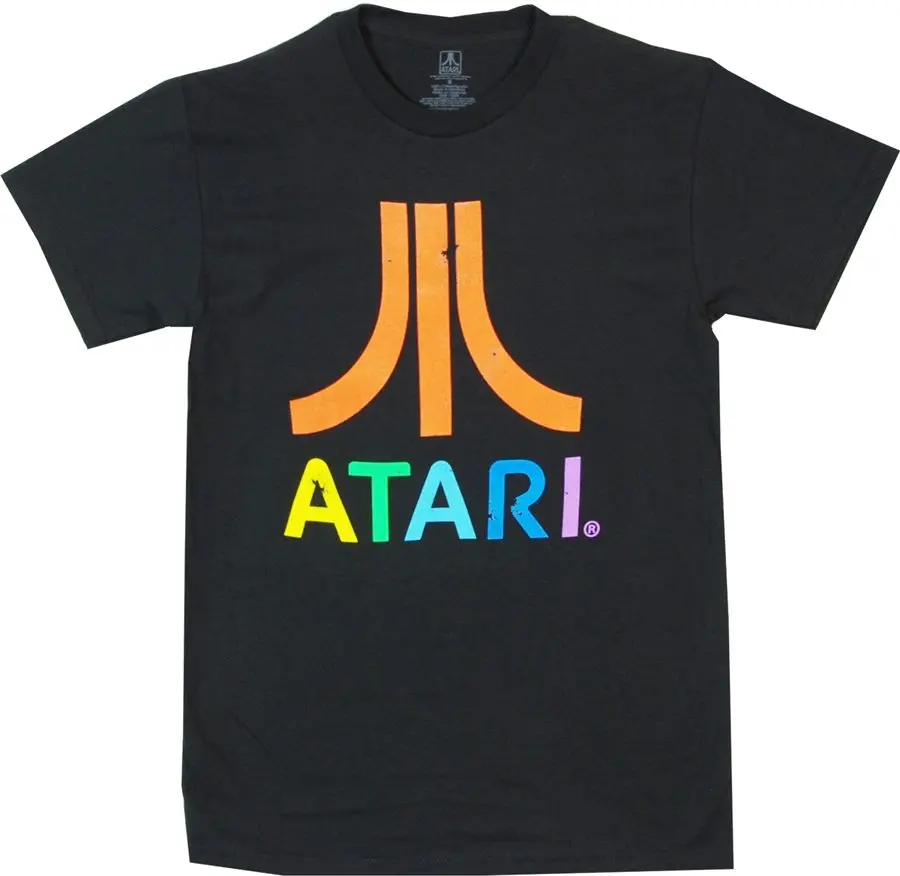 Винтажная футболка с логотипом Atari | Мужская одежда