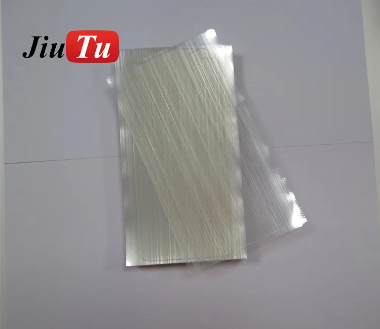  LCD Front Glass Protector Film For iPhone 7plus  5.5 inch Plastic Seal Factory Lens Protective Film Jiutu (7)