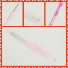 2017 New style Freeshipping Factory Direct Selling dropship pink color nails supplies nail care tools nail file for wholesales