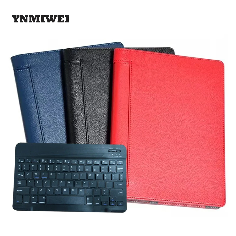 

Bluetooth Keyboard Case For Lenovo Yoga Tab 3 Pro 10 YT3-X90 X90F X90M X90L PU Leather Lichi Texture Tablet Pad Case Protection
