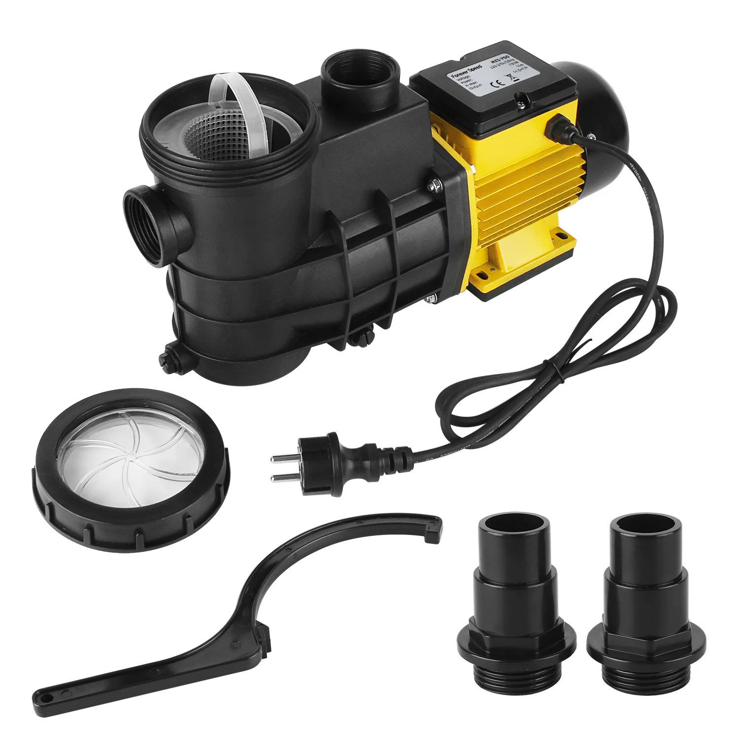 

750W 14500L/h self-priming circulating water pump for swimming pools Fish Pond Spa Seafood Aquarium Clean Water Pumps Wave Maker