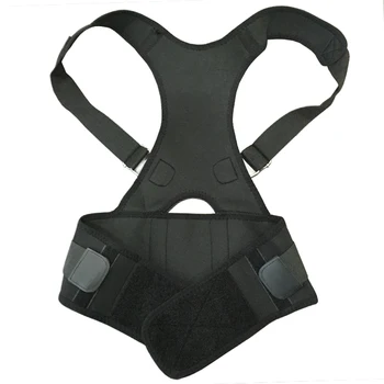

Neoprene Back Support Brace Shoulder Straps Orthopedic Lumbar Support Belt Male Pain Belts Back Corset for Men Posture Corrector