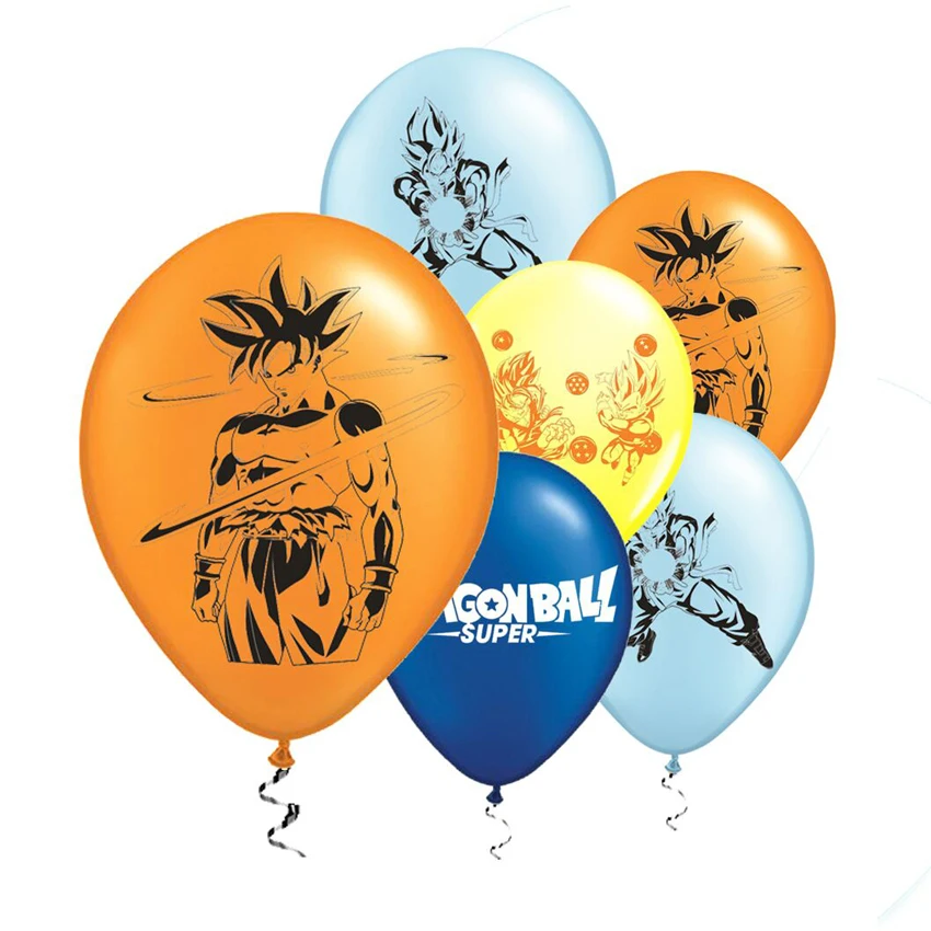 12 шт./партия, воздушный шар Гоку, Супер saiyan, латексный шар, Жемчуг дракона, для детского дня рождения, вечерние товары, игрушки для детей