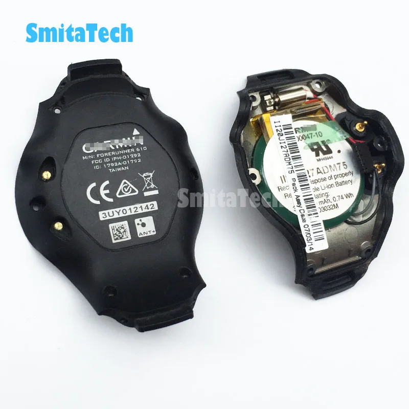 Литий ионный аккумулятор с нижней задней крышкой для часов GARMIN Forerunner 610