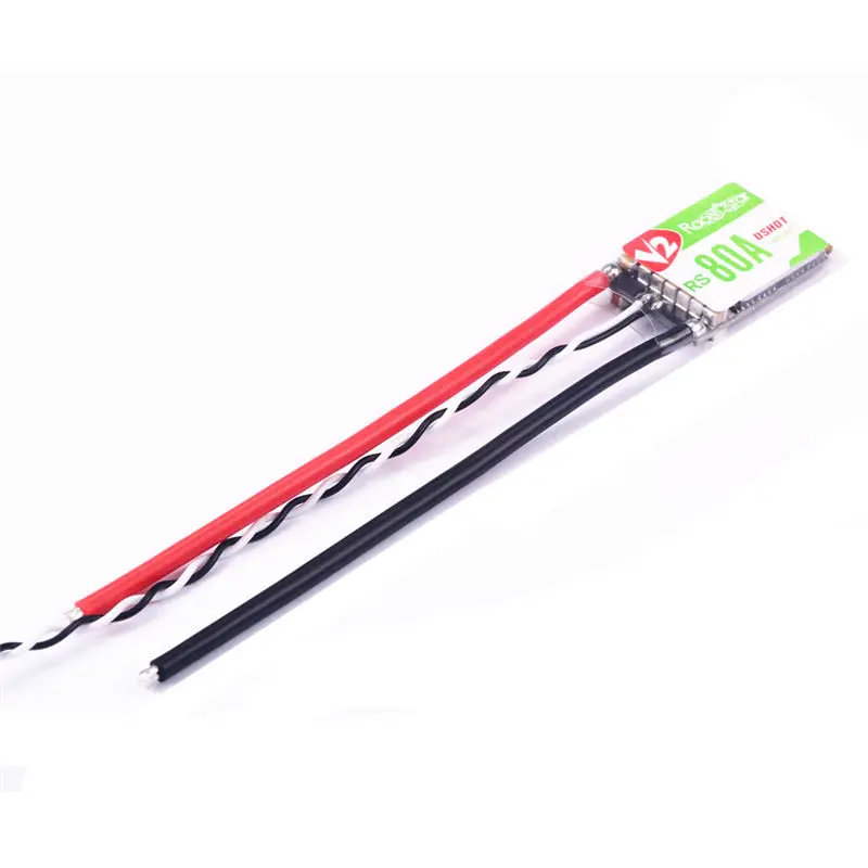 Racerstar RS80A V2 80A BLheli_S BB2 2-6 S DShot600 готов бесщеточный ESC встроенный светодиодный RGB для модели RC multicopter Рамка DIY часть