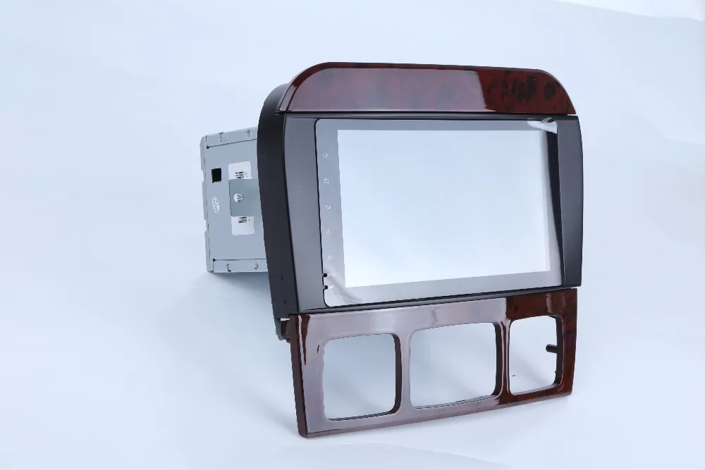 Discount 2 Din Andorid 9.0 9 Inch Car DVD Player For Mercedes/Benz/W220/W215/S280/S320/S350/S400/S500/CL600 S Class Canbus GPS Radio FM 2