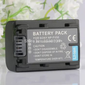 

LANFULANG NP-FV50 rechargeable batteries NP FV50 Camera Battery for Sony HDR-CX130 HDR-CX150 HDR-PJ210 HDR-PJ260 DCR-SR68