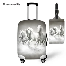 Чехол для чемодана на молнии с принтом лошади, водонепроницаемый защитный чехол для путешествий, аксессуары для путешествий