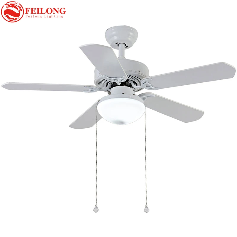 Us 145 0 Decorative Wood Blades Ceiling Fan 5218 B Red Church Glass Shades Ceiling Fan With Light Kit In Ceiling Fans From Lights Lighting On