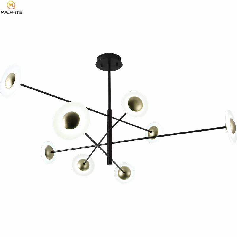 

Nordic Black Pendant Lamp White Restaurant Bar Lights Modern Simple Bedroom Lighting Luminaire American Pendant Light
