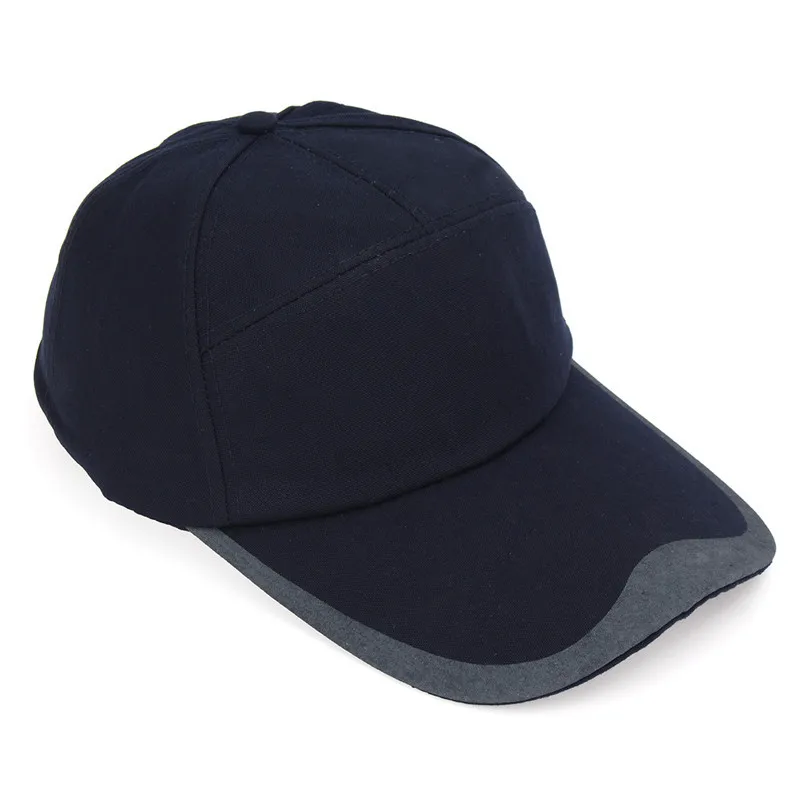Safurance хлопок Bump cap защитный шлем жесткая шляпа защита головы механик Tech бейсбольный стиль для наружных работников двери - Цвет: Navy