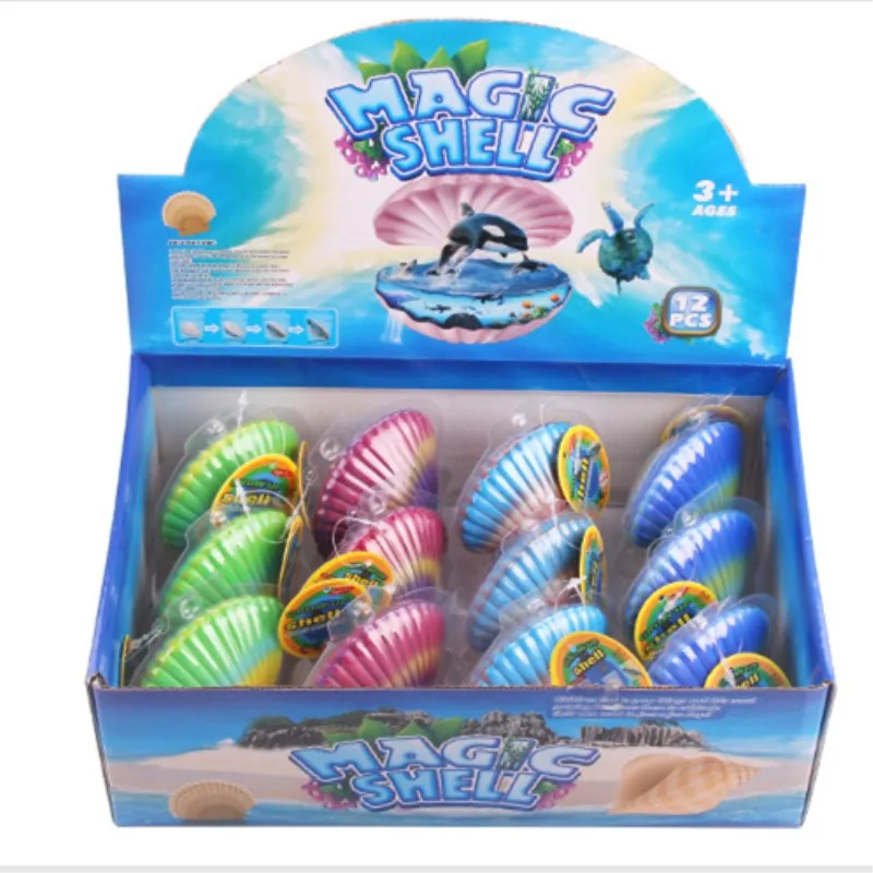 Новая детская забавная игрушка в виде ракушки рыбные яйца детские образовательные игрушки расширение воды животное Инкубационное яйцо Животное Дети Новинка игрушка