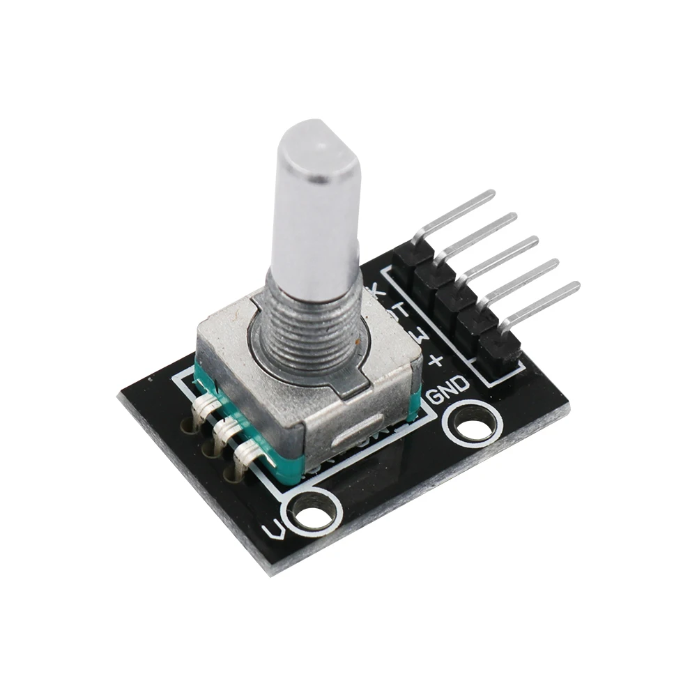 

1pcs 360 Degrees Rotary Encoder Module For Arduino Brick Sensor Switch Development Board KY-040 With Pins