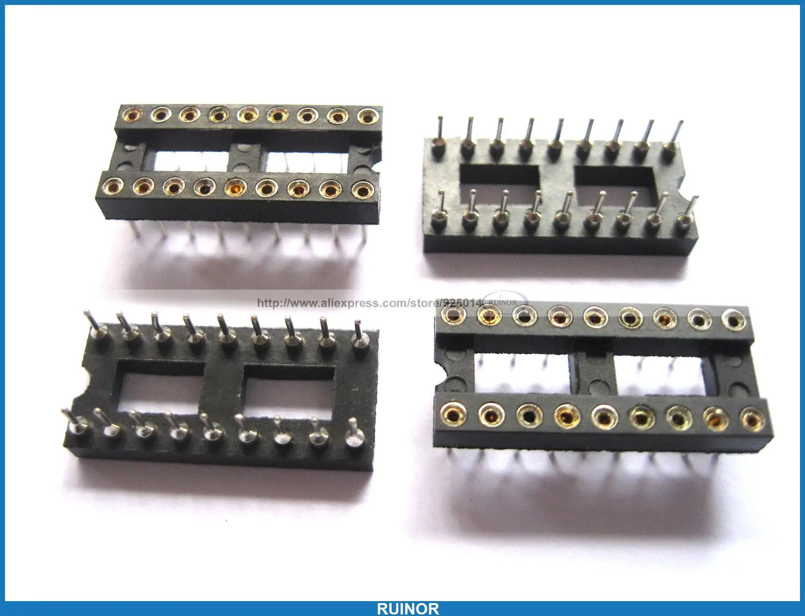 

26 Pcs IC Socket Adapter 18 Pin Round DIP High Quality
