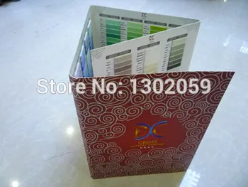 

Available 447 Color Map Book Embroidery cross Stitch Thread Tool Free Shipping