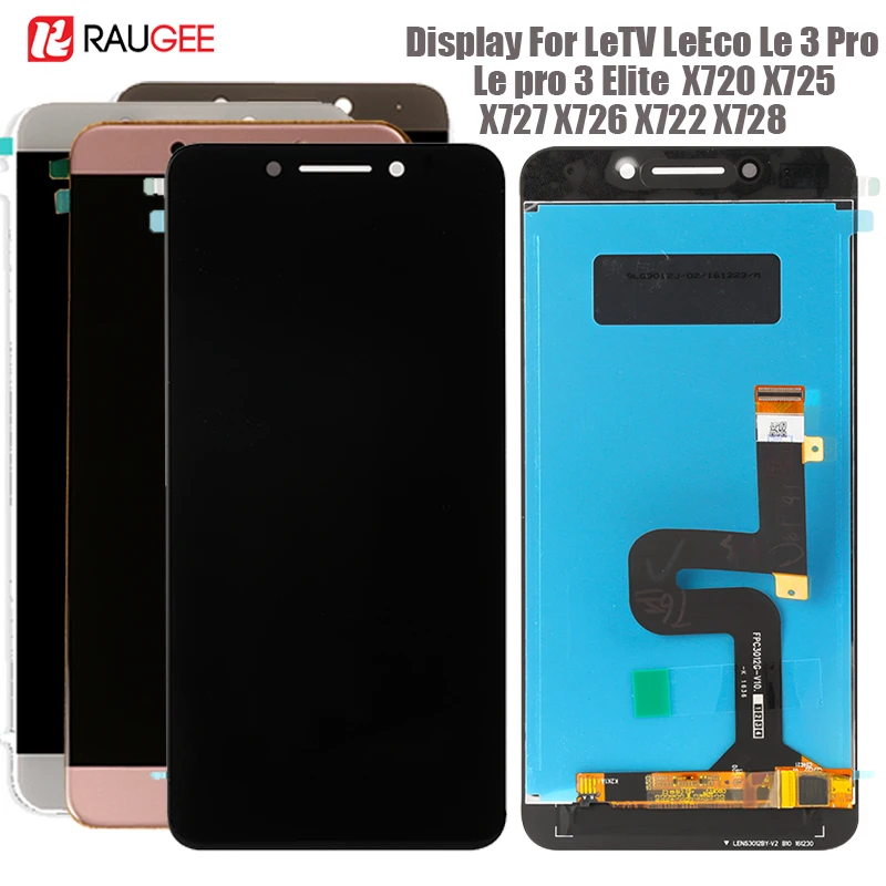 Цена Дисплей для LeTV Le 3 Pro X720 ЖК дисплей сенсорный экран для LeTV LeEco Le Pro 3X720 экран Le Pro3 Elite X720 X727 X722 дисплей