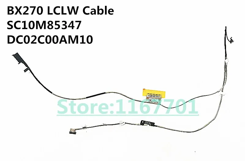 Ноутбук/Тетрадь ЖК-дисплей/светодиодный/кабель LVDS Flex кабель для lenovo thinkpad X270 BX270 DC02C00AM10 SC10M85347 lclw
