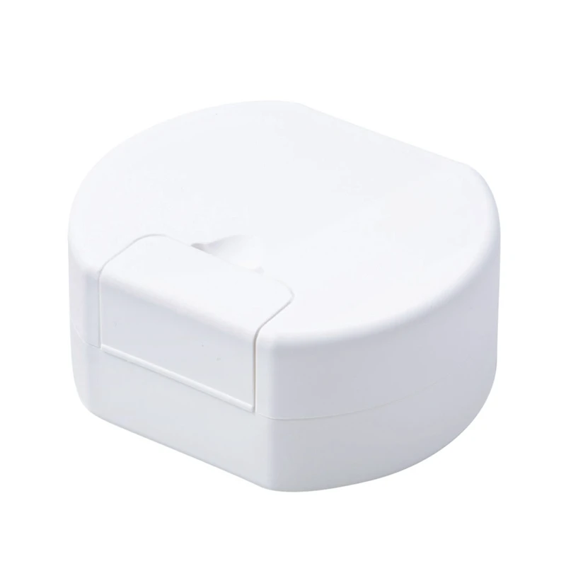 

New 2019 Fashion Soap Saver Lovely Soap Holder Portable Storage Box with Lock Lightweight Soap Box Bathroom Accessories
