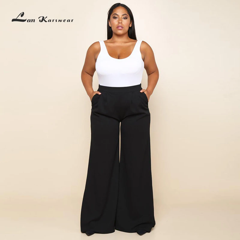 Женские свободные брюки со средней посадкой с широкими штанинами|wide leg pants|leg