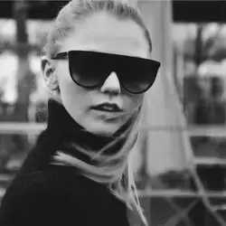 Оптовая продажа 2018 Новый Для женщин модные солнцезащитные очки большой Размеры глаза и Lune рама с стройные ноги 6 цветов