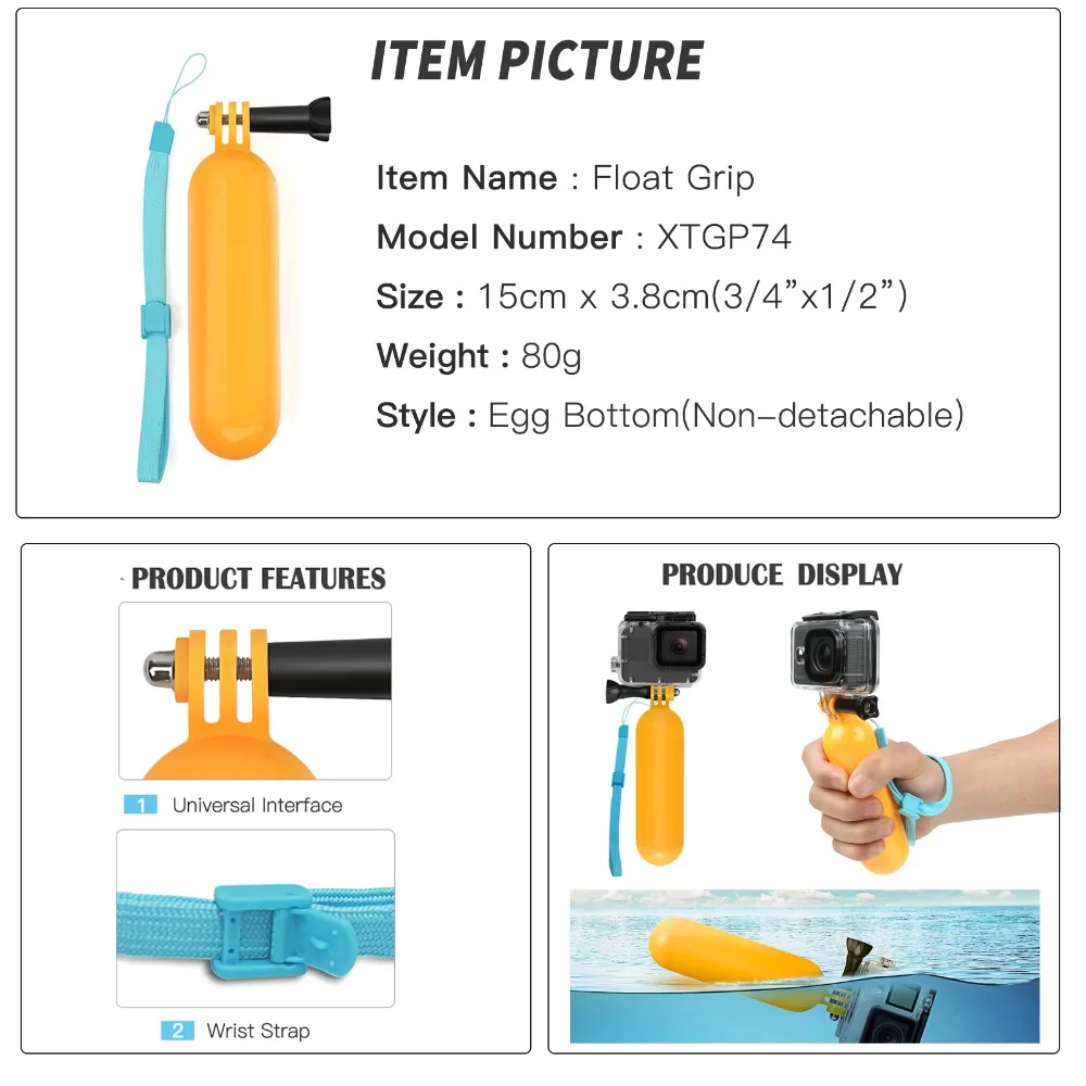 Ceny SHOOT Action akcesoria do kamery statyw Monopod głowa pas piersiowy uchwyt na gopro Hero 8 7 6 5 czarny Xiaomi Yi 4K Sjcam Sj8 Eken H9r