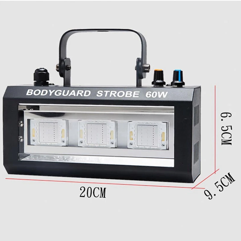 HOT 40W Rgb Вспышка Рождественский проектор стробоскоп светильник со звуковым