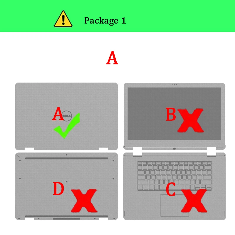 Ноутбук Защитная пленка для ноутбука Dell Inspiron 15 7000 7537 7548 7560 7568 15 500 5370 5567 5570 15,6 дюймов Тетрадь кожи ноутбук Стикеры