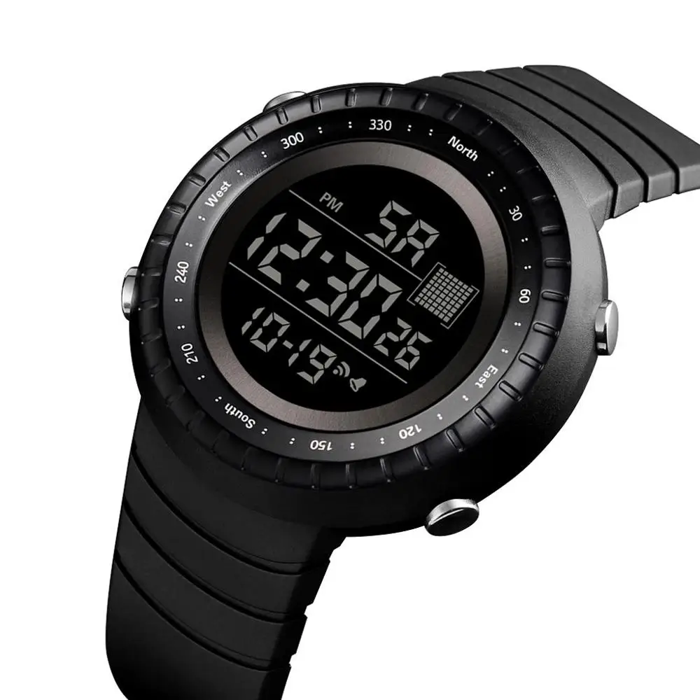 Высококачественные мужские s часы лучший бренд класса люкс цифровые Модные мужские цифровые военные Роскошные спортивные часы Reloj Hombre@ 50