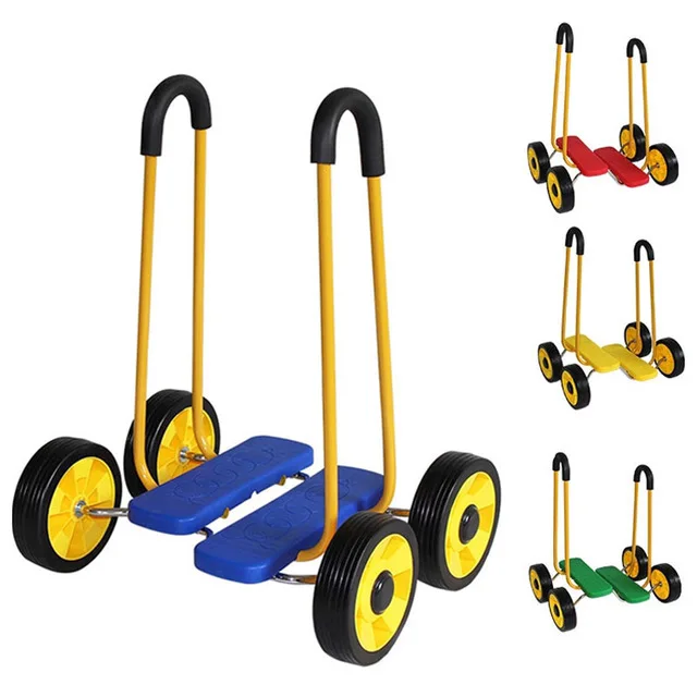 

Children Balance Treadmill Sensory Integration Training Car Balance Bicycle Kids Treadwheel Fitness Toy Child Walker with Wheels
