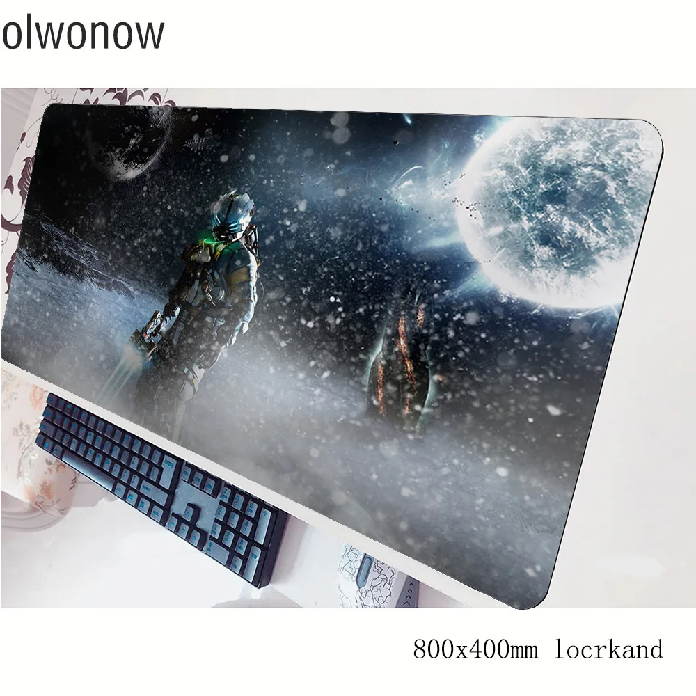 Dead Space Mouse Pad Gamer 80X40Cm Gaming Mousepad Colourful Notbook Scrivania Stuoia Splendida Padmouse Giochi Pc Gamer Stuoie Gamepad