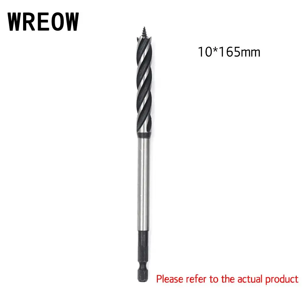 4Slot 4Flute Hex Drill Wood Stem Turn Metric Drill Bit Overall length