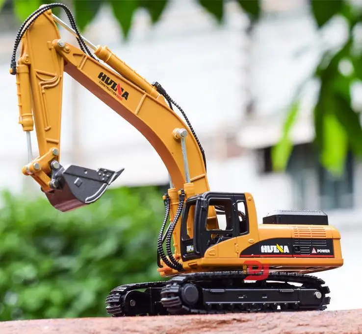 high simulation alloy engineering vehicle model, 1: 50 alloy excavator toys, metal castings, toy vehicles, free shipping