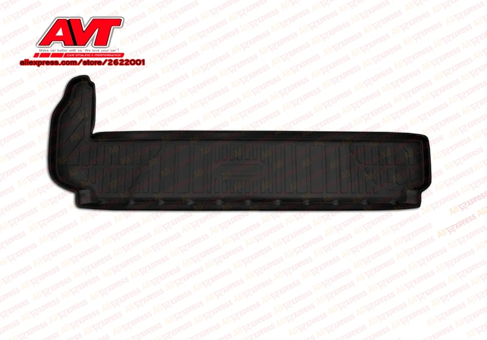 

Trunk mats for Toyota Land Cruiser Prado 150 2013- 7 places 1 pcs rubber rugs non slip rubber interior car styling accessories