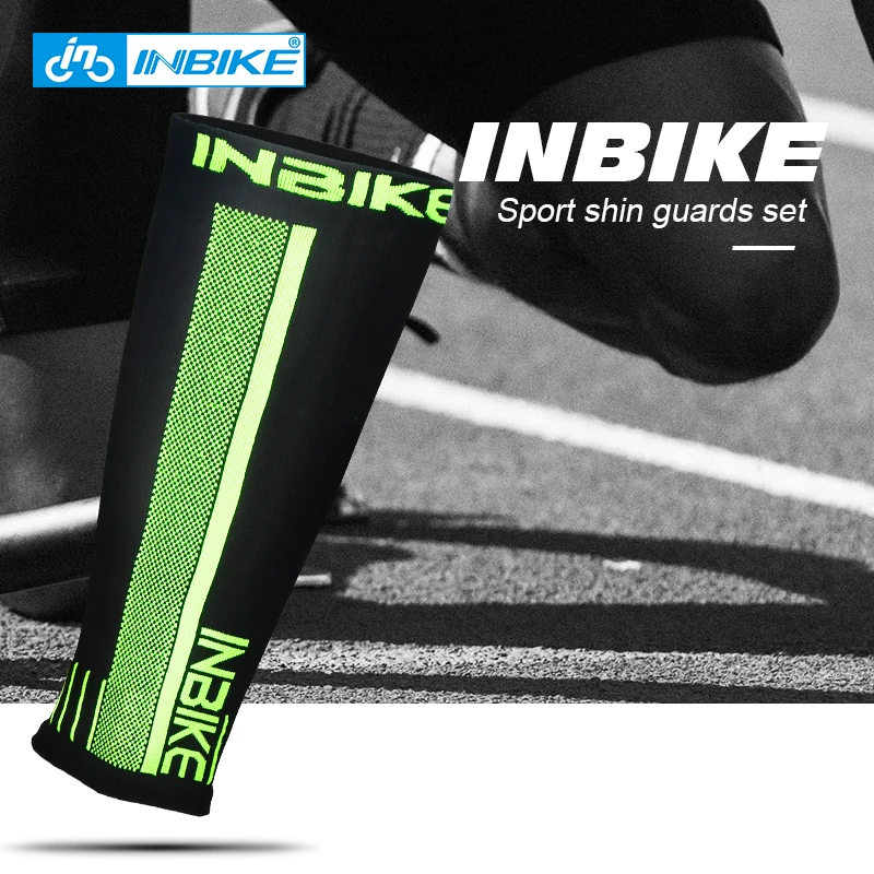 INBIKE гетры для велоспорта, Компрессионные спортивные Леггинсы для горного велосипеда, бега, пешего туризма, баскетбола, футбола, гетры, Спортивная безопасность