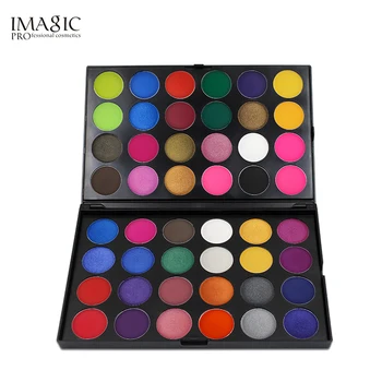

IMAGIC Professional Candy Color Cosplay Smoky Eyeshadow Palette Waterproof Shimmer and Matte Pigments Brand Eye Shadow