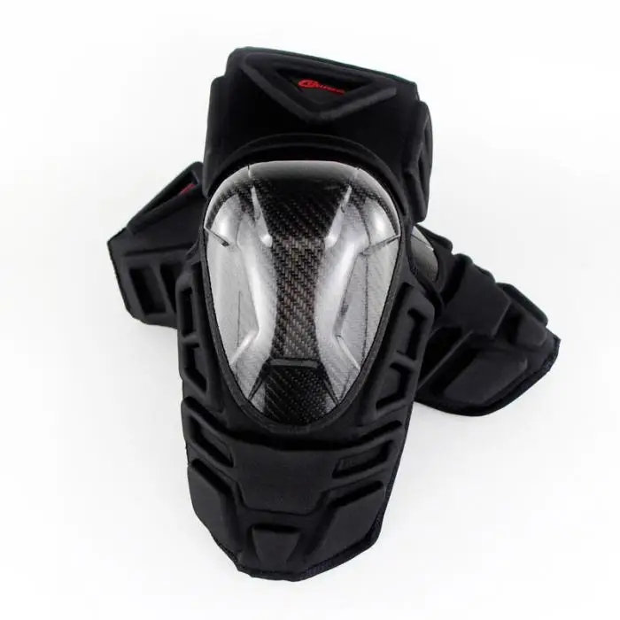 Carbon Fibre Kneepad with Elbow Support Set for Motocycle Riding KH889