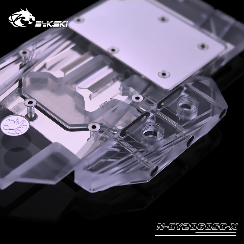 N-GY2060SG-X Bykski охладитель gpu для Galaxy/гейнворд GeForce RTX2060 водяное охлаждение полное покрытие графическая карта gpu водяной блок