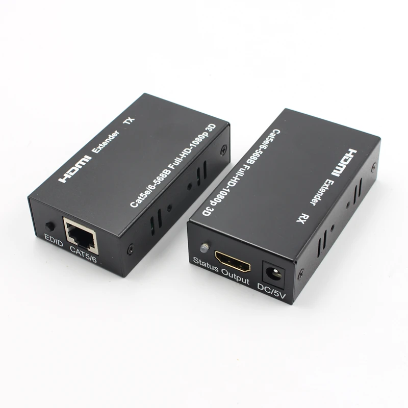 HDMI extender, HDMI transfer, RJ45 single cable, HD network